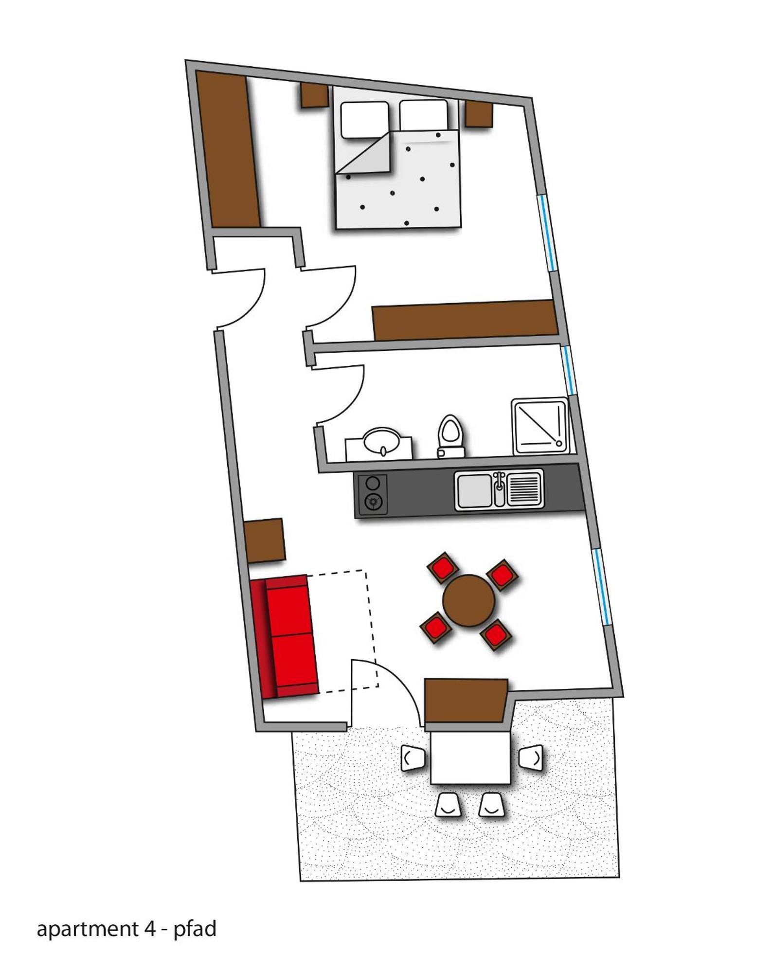 Paloria Apartments & Sport Lagundo Bilik gambar