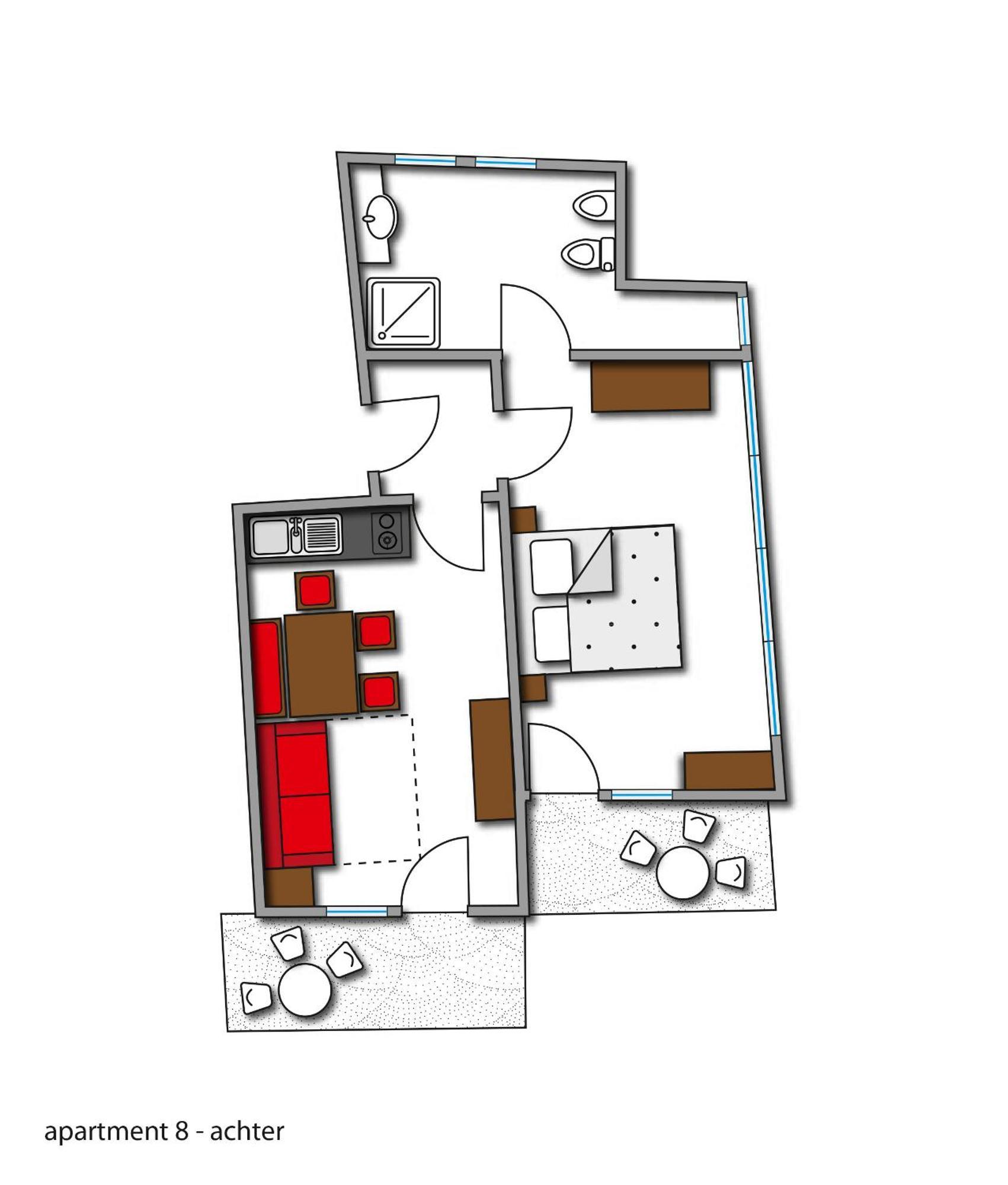 Paloria Apartments & Sport Lagundo Bilik gambar