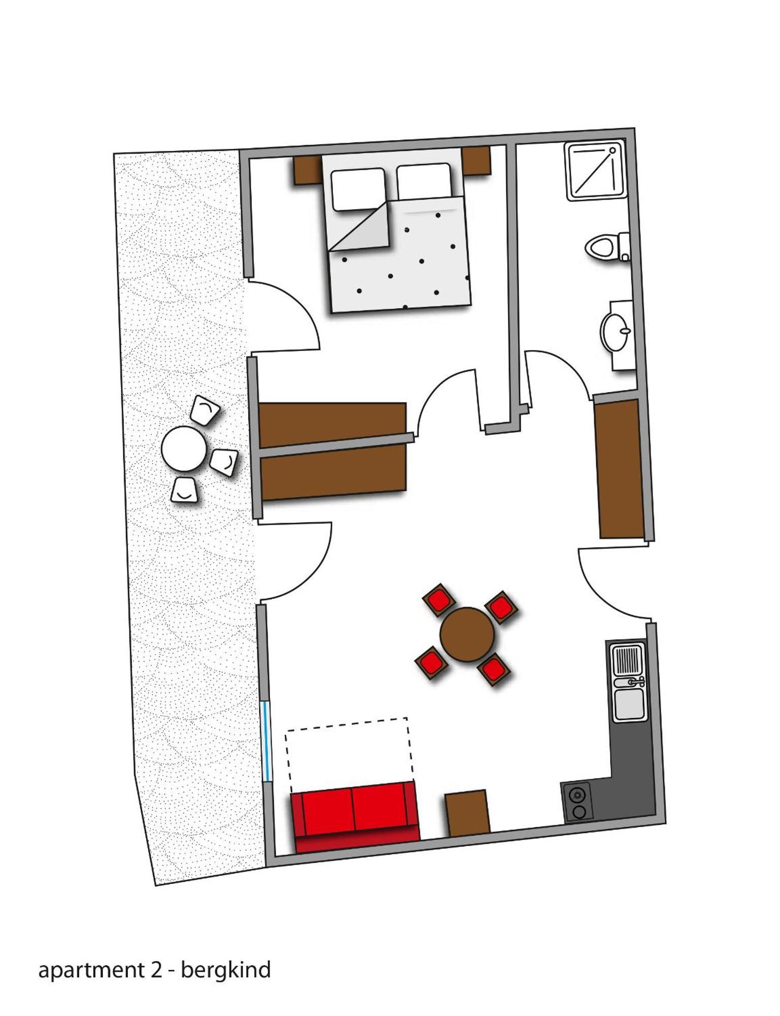 Paloria Apartments & Sport Lagundo Bilik gambar